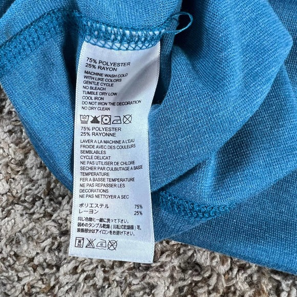 Tommy Bahama Pullover Mens Large Blue Long Sleeve 1/4 Zip Active Golf Sweater - Picture 4 of 12